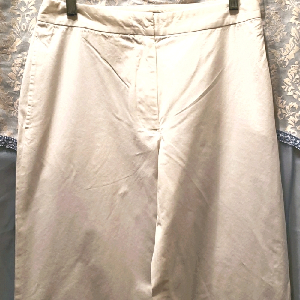 DONNA KARYN BERGDORF GOODMAN WHITE PANTS SZ 4